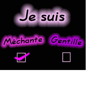 gentille=mechante